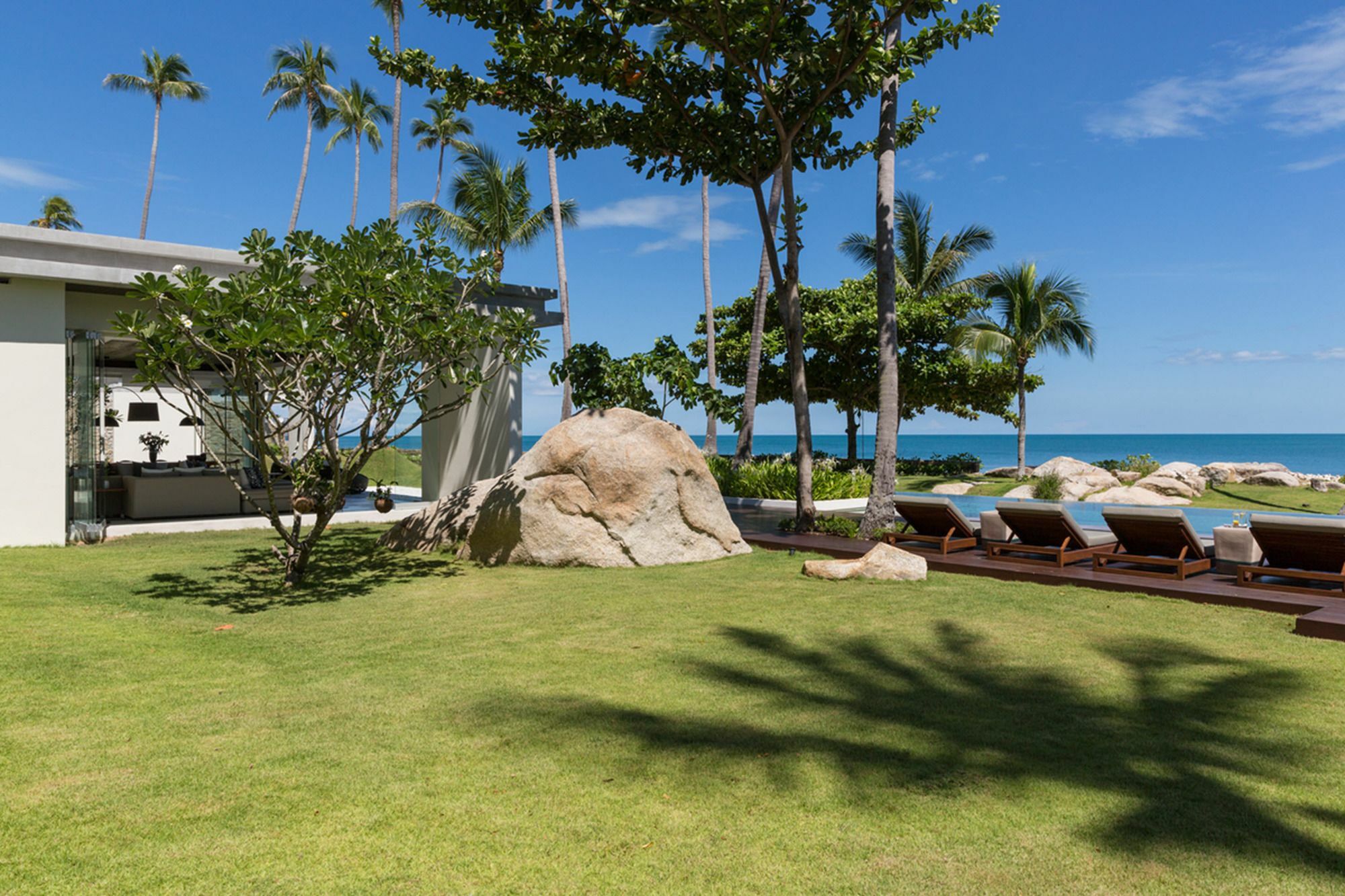 Fashionable Villa Malabar Beachfront 5 Bedrooms Plus 2 Kid'S Bedrooms Laem Sor Екстер'єр фото
