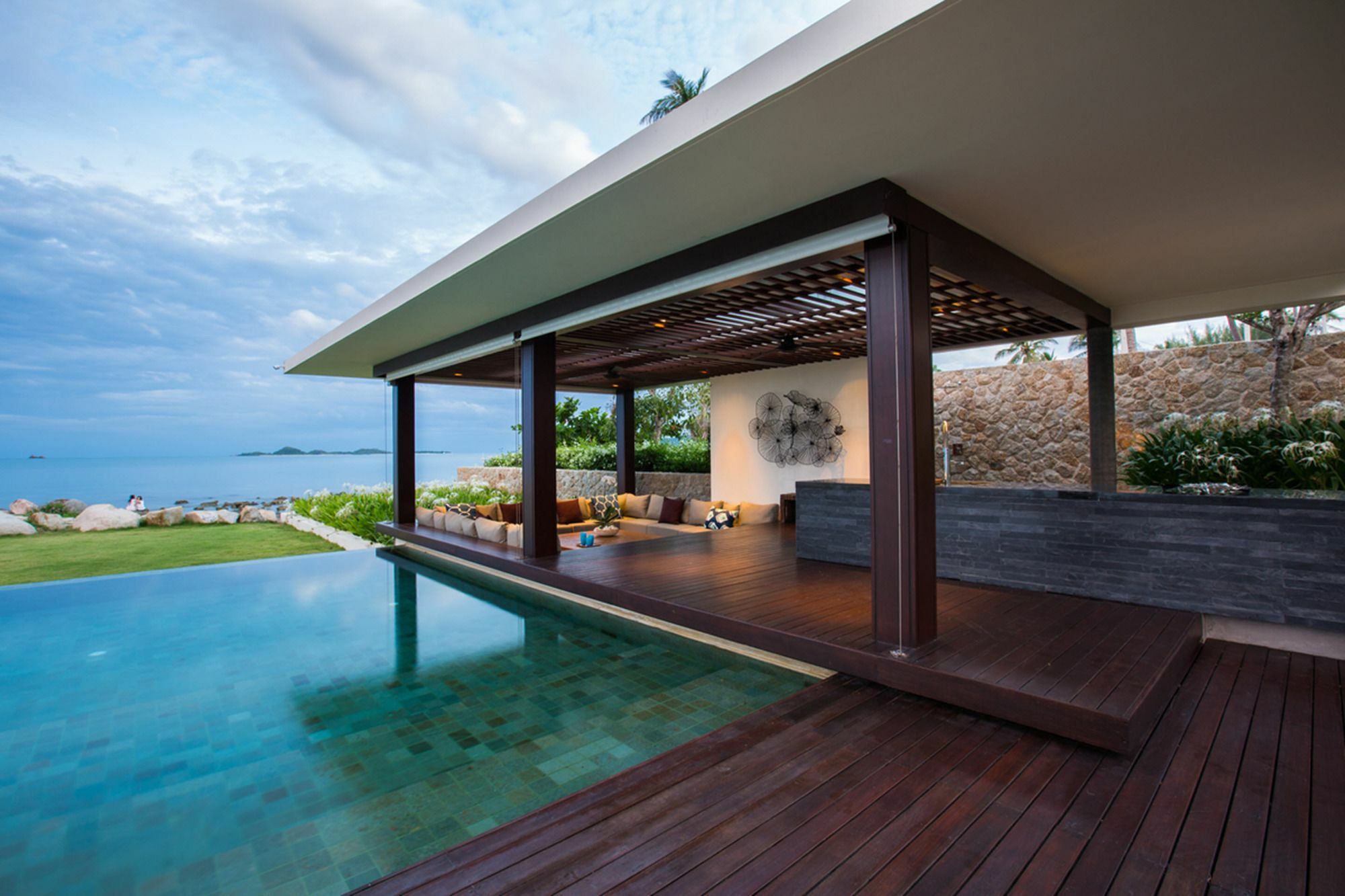Fashionable Villa Malabar Beachfront 5 Bedrooms Plus 2 Kid'S Bedrooms Laem Sor Екстер'єр фото
