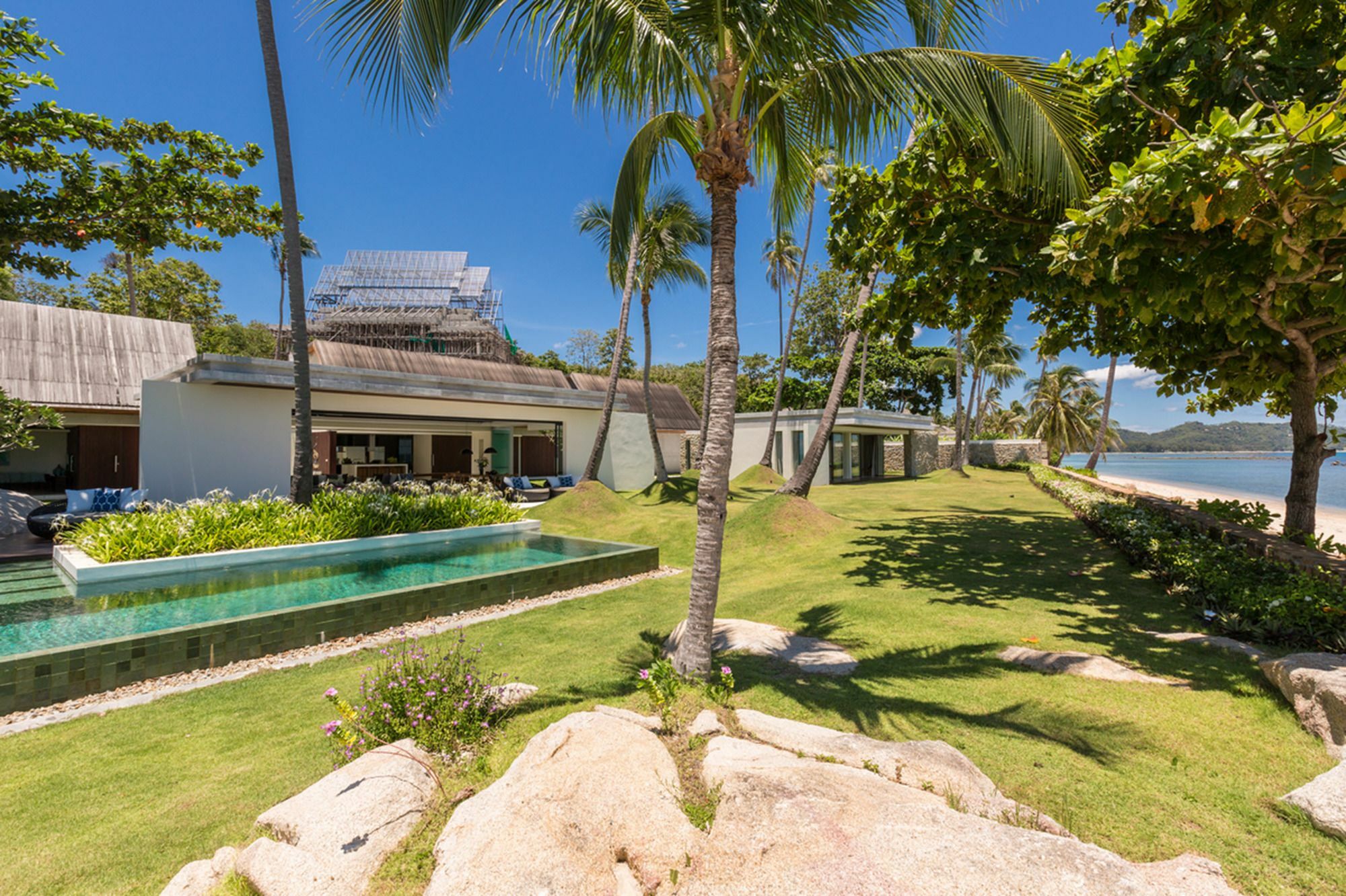 Fashionable Villa Malabar Beachfront 5 Bedrooms Plus 2 Kid'S Bedrooms Laem Sor Екстер'єр фото
